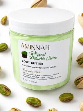 Pistachio Body Butter - Creamy Light Green Moisturizer